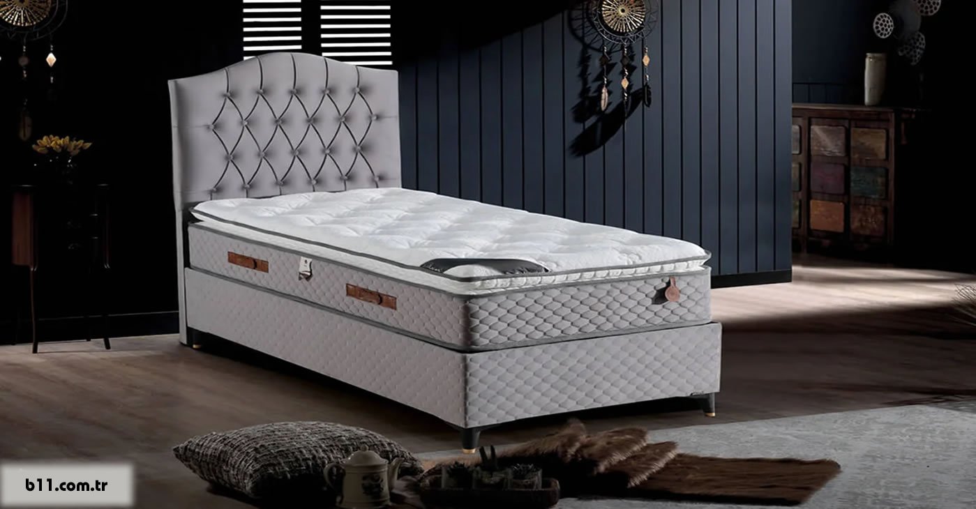 Tek Kişilik Baza Başlık Yatak